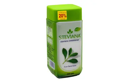 Steviana Sweetener 200 Gm Powder Jar 20% Off