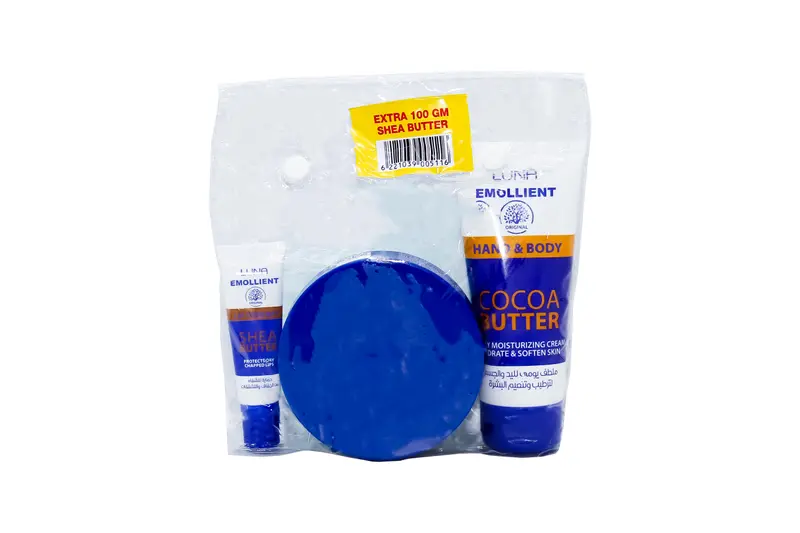 Luna Emollient (Lip+Hand+Cream 160 Mg) Bundle Bag