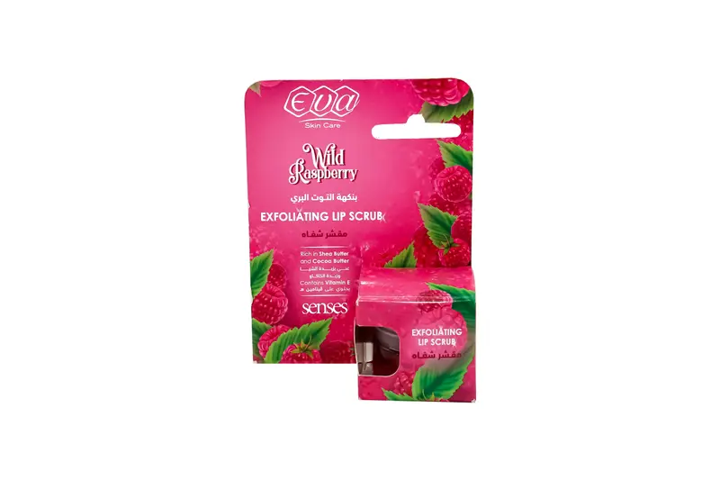 Eva Wild Raspberry Exfoliating Lip Scrub 20 Gm