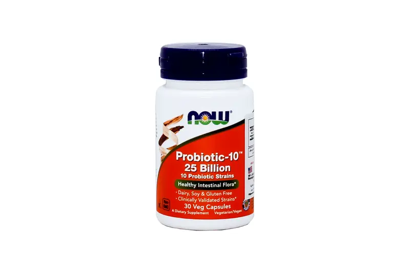 Now Probiotic-10 25 Billion 30 Cap