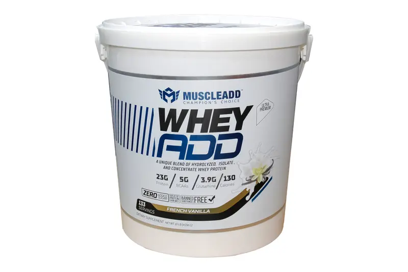 Muscleadd Whey French Vanilla Powder 4.5 Kg