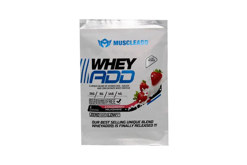 Muscleadd Whey Strawberry Powder 36 G