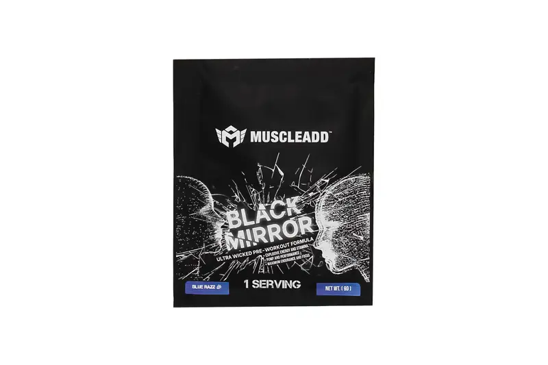 Muscleadd Black Mirror Blue Razz 9 G