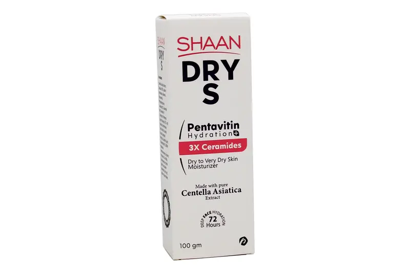 Shaan Dry S Pentavitin Skin Cream 100 GM
