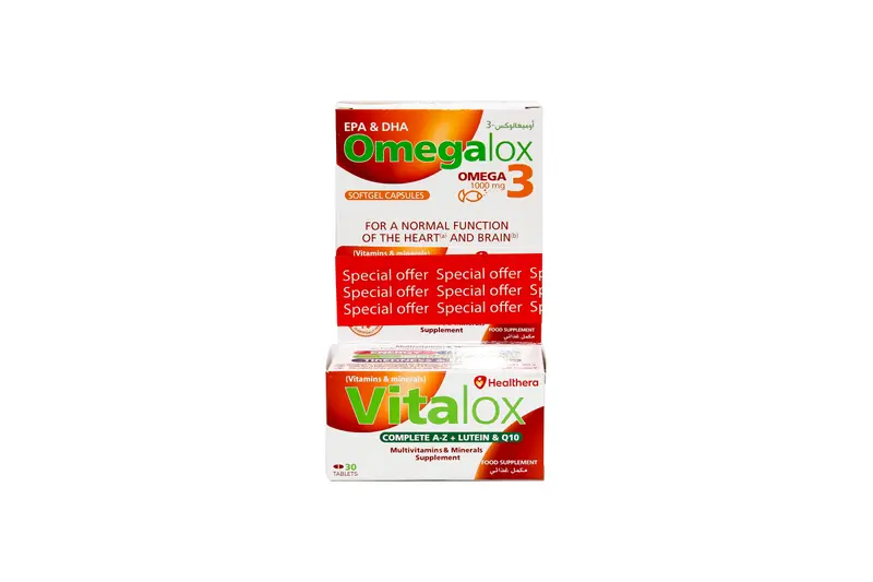Vitalox 30 Tab + Omegalox 30 Cap Price Off