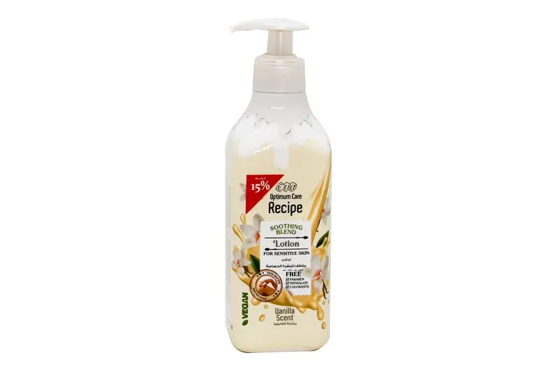 Eva Recipe Vanilla Lotion 370 Ml (15%) Off