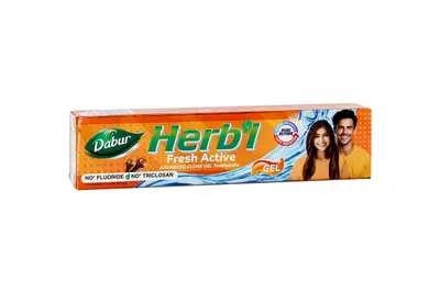 Dabur Herbal Fresh Active Clove T.Paste Gel 140 Ml