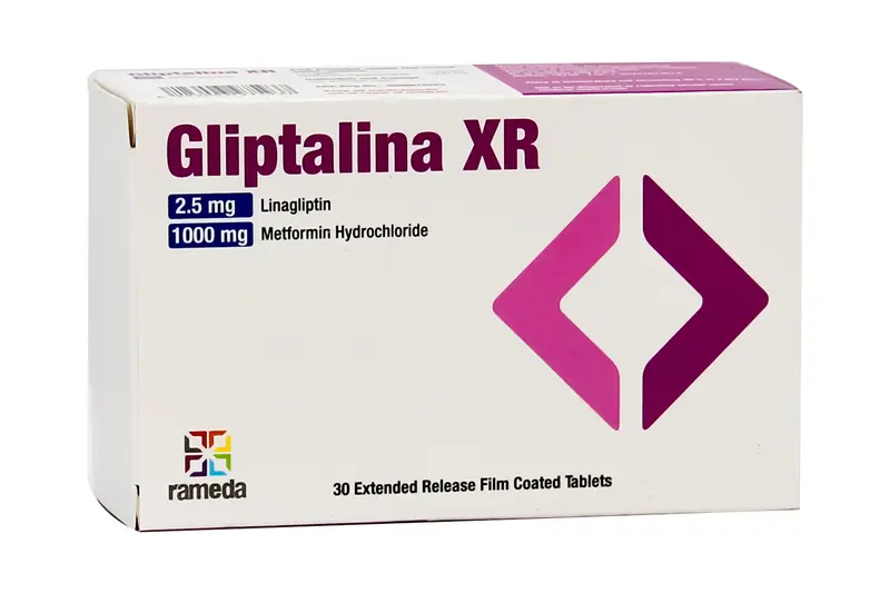 Gliptalina Xr 2.5/1000 Mg 30 Tab