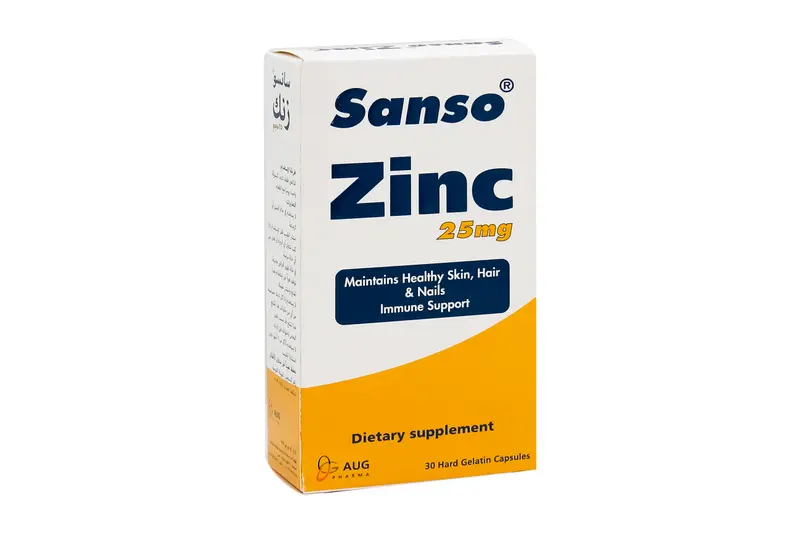 Sanso Zinc 25 Mg 30 Cap