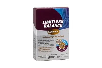 Limitless Balance Synbiotic 20 Cap