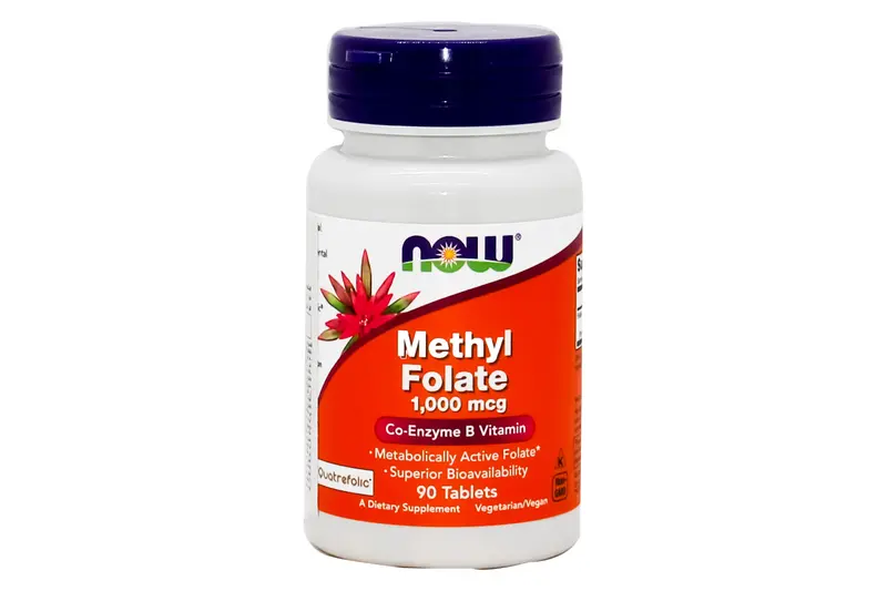 Now Methyl Folate 1000 Mcg 90 Tab