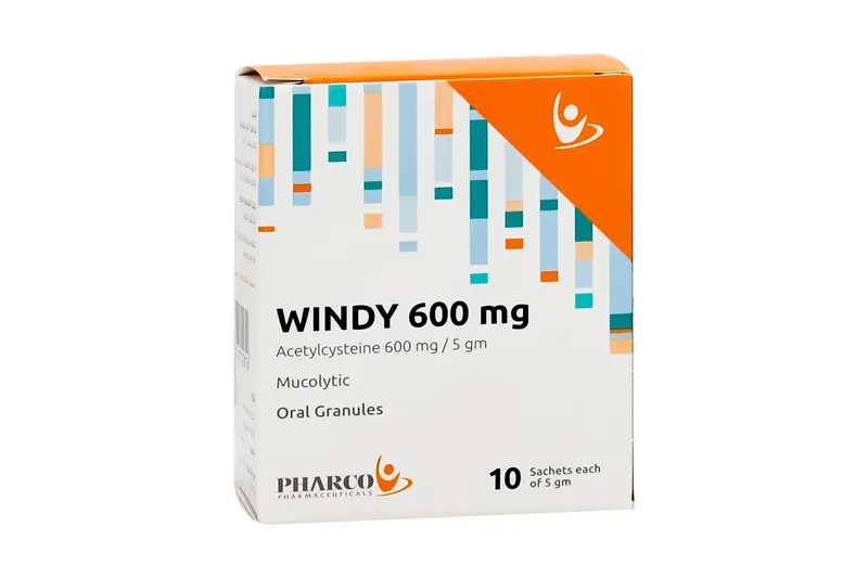 Windy 600 Mg 5 Gm 10 Sachets