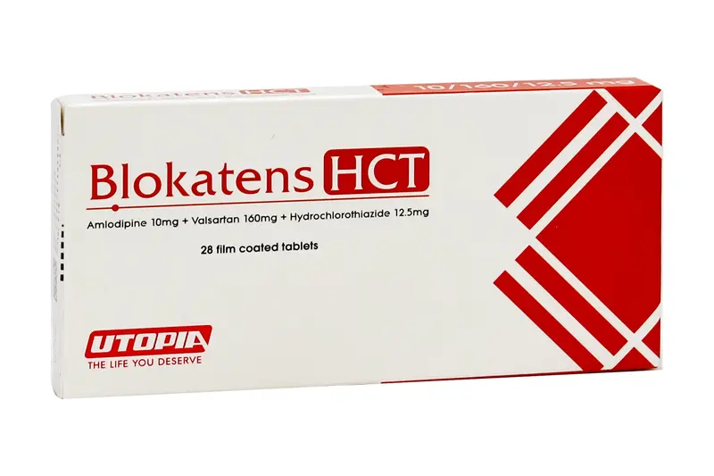 Blokatens Hct 10/160 Mg/12.5Mg 28 Tab