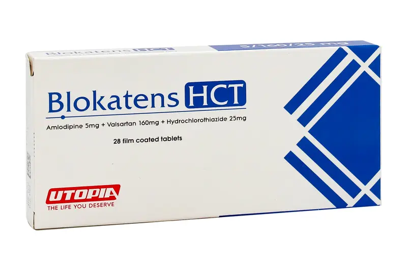 Blokatens Hct 5/160 Mg/25Mg 28 Tab
