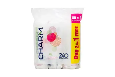Sanita Charm 80 Make Up Pads (2+1) Off