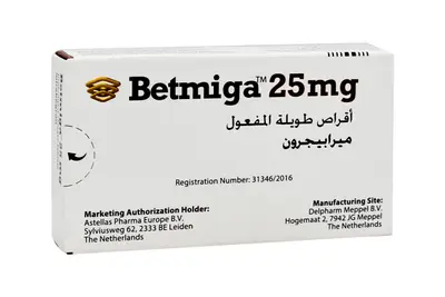 Betmiga 25 Mg 30 Tab