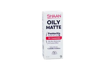 Shaan Oily Matte Moisturizer Gel Cream 60 Gm