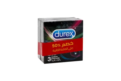 Durex Performax Intense 3 Condoms (1+1) Off