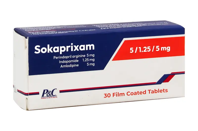 Sokaprixam 5/1.25/5 Mg 30 Tab