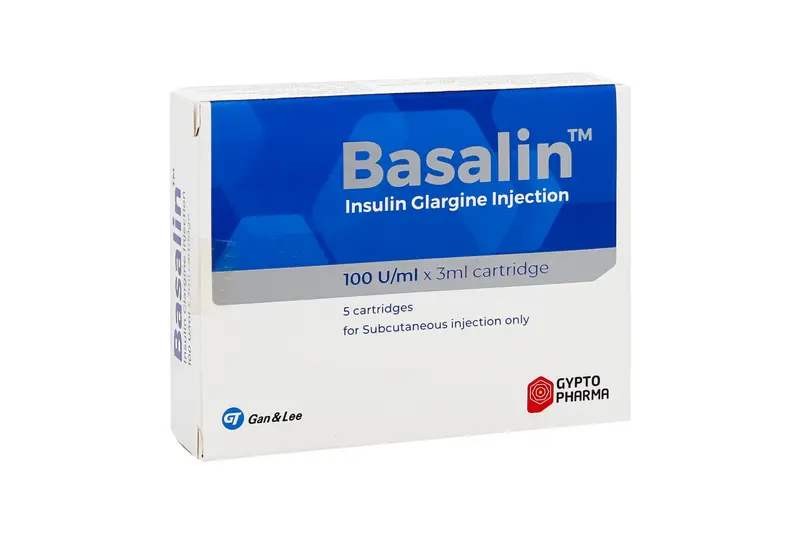Basalin Insulin 100 U/Ml 5 Cartridges
