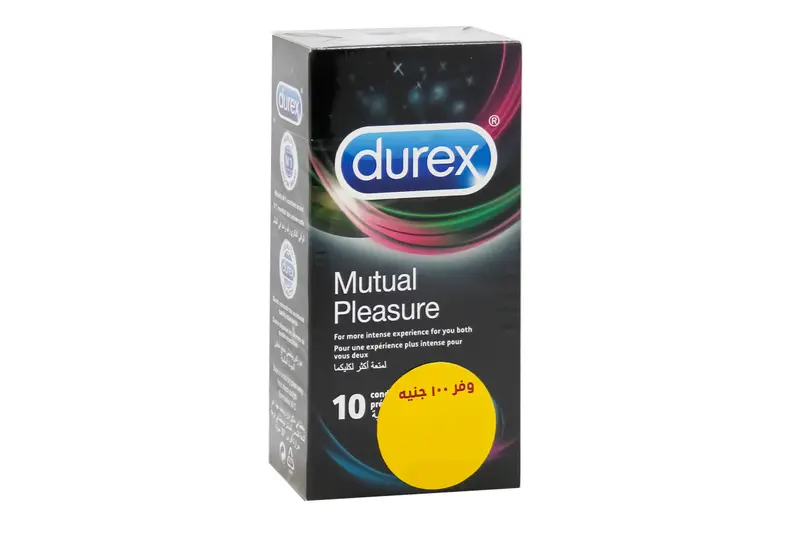 Durex Mutual Pleasure 10 Condoms Off