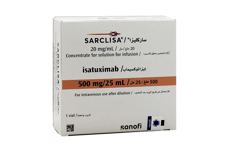 ساركليزا 500 مجم / 25 مل 1 فيال