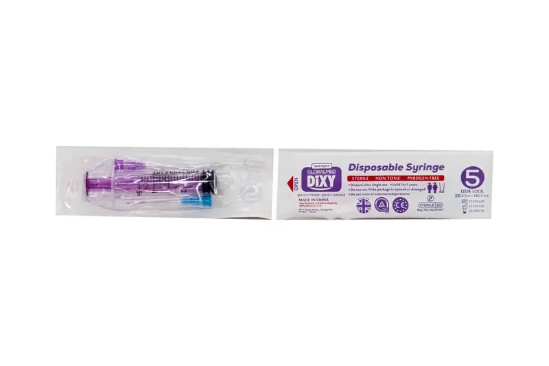 Dixy 2 Needles Syringe 5 Cm Women