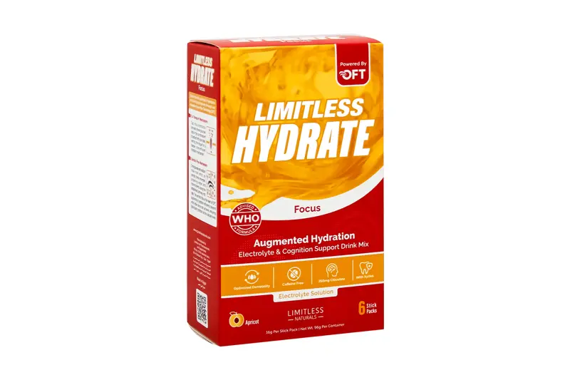 Limitless Hydrate Focus Apricot 6 Sachets