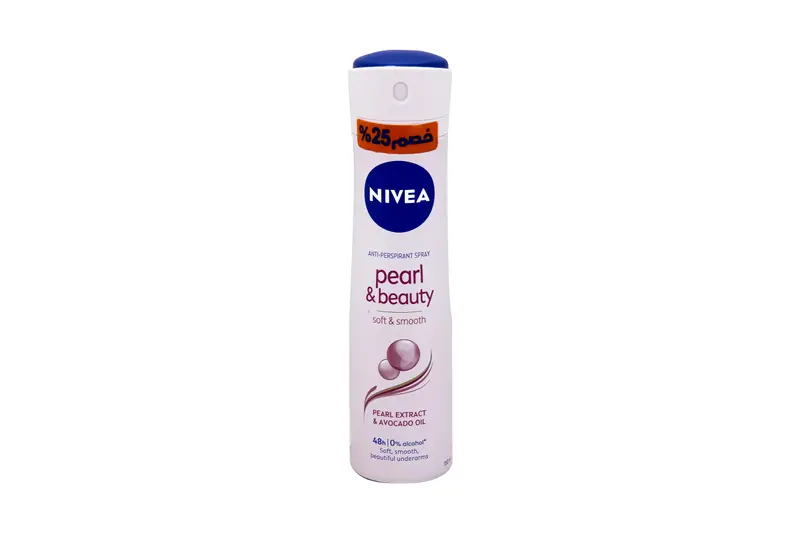 Nivea Pearl Beauty F/W Spray 150 Ml (25%) Off