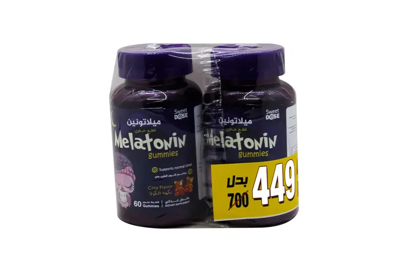 Sweet Dose Melatonin 60 Gum (1+1) Off