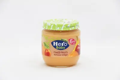 Hero Baby Fruit With Carrots&Oats Jar 125 Gm