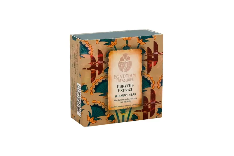 Egyptian Treasures Papyrus Extract Sh Bar 100 Gm