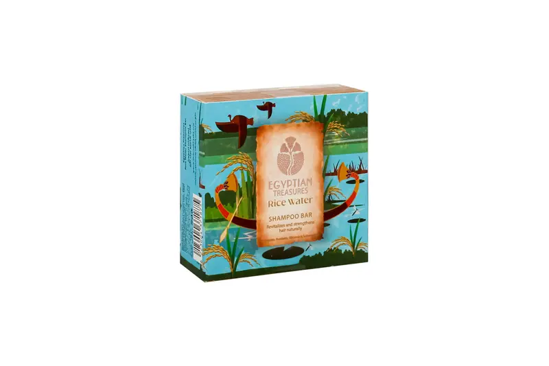 Egyptian Treasures Rice Water Sh Bar 100 Gm