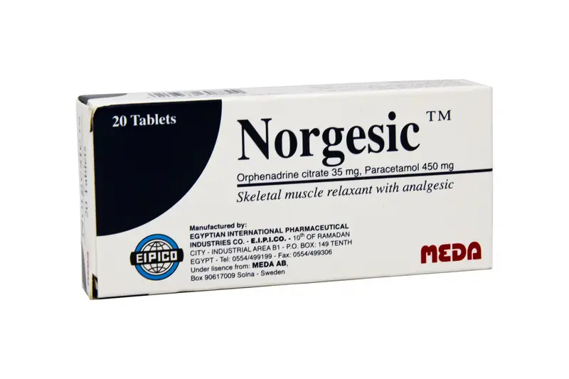 Norgesic 3 Mg 20 Tab