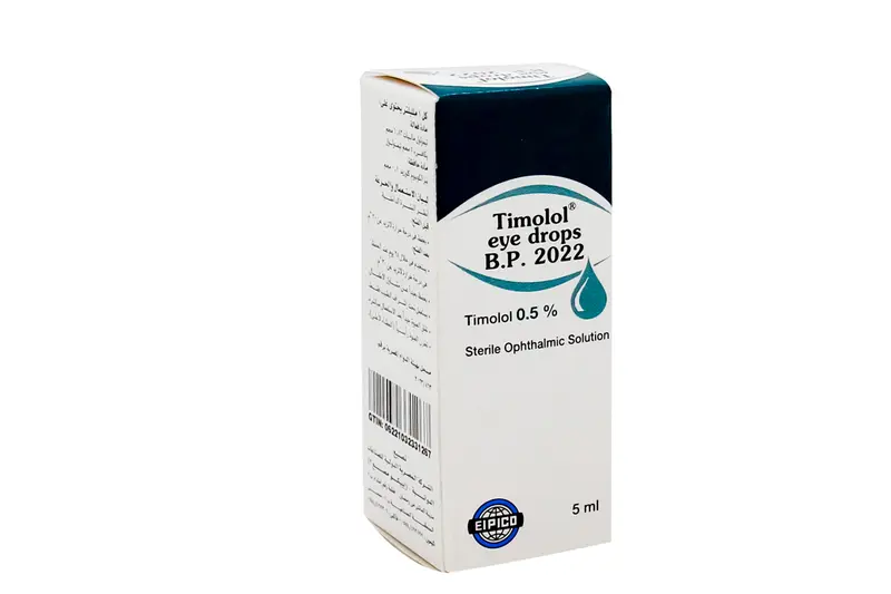 Timolol 0.5% Eye Drops (Eipico) 5 Ml