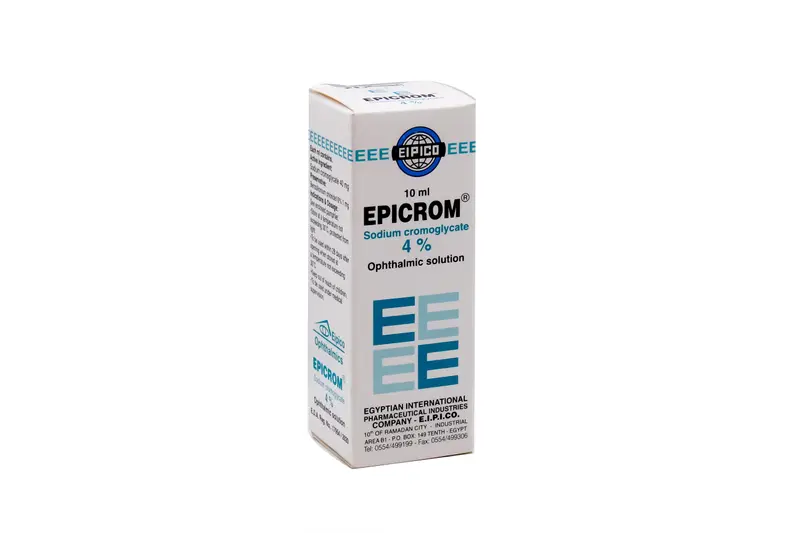 Epicrom 4% Eye Drops 10 Ml