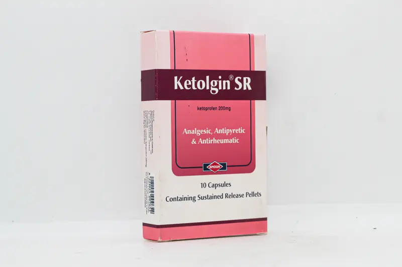 Ketolgin Sr 200 Mg 10 Cap