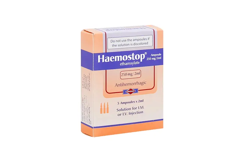 Haemostop 250 Mg 2 Ml 3 Amp