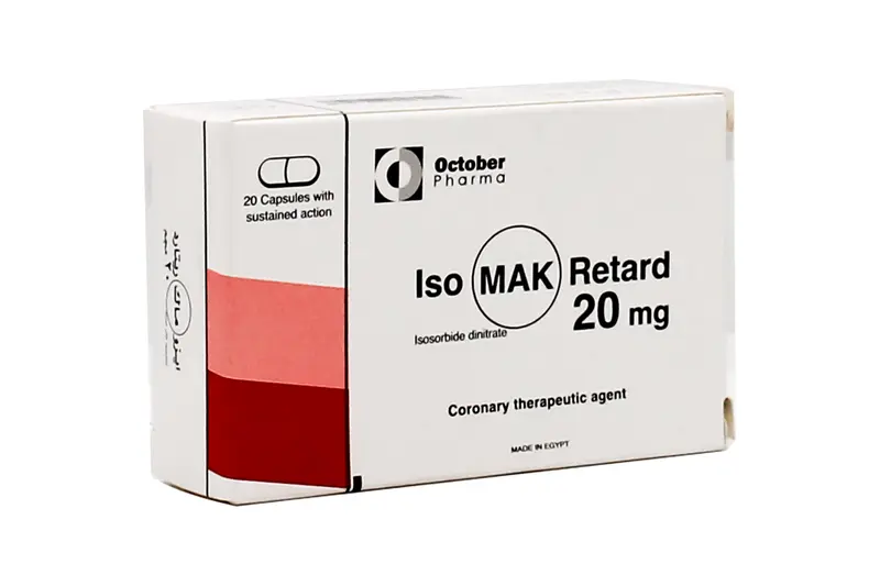 Isomack Retard 20 Mg 20 Cap