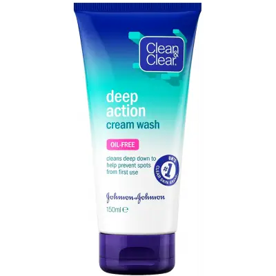 Clean & Clear Deep Action Cream Cleanser 100 GM