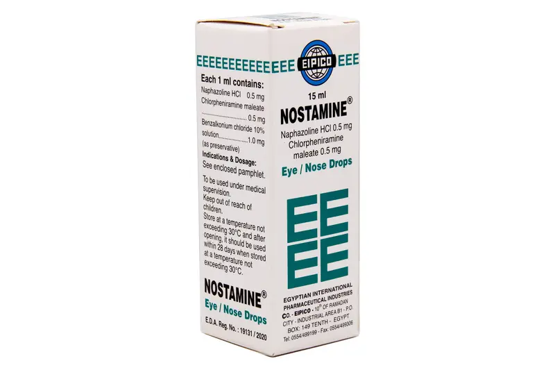 Nostamine Eye Nasal Drops 15 Ml