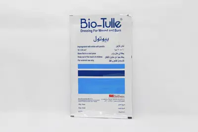 Bio- Tulle. Sterile Dressing 10×20 Cm