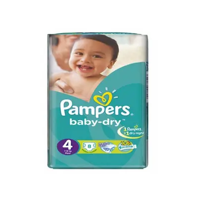 Pampers (4) Maxi 8 Pads 7-18 Kg