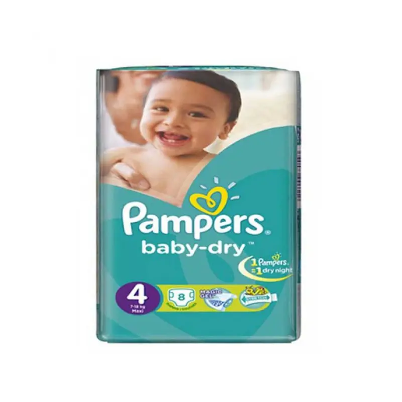 Pampers (4) Maxi 8 Pads 7-18 Kg