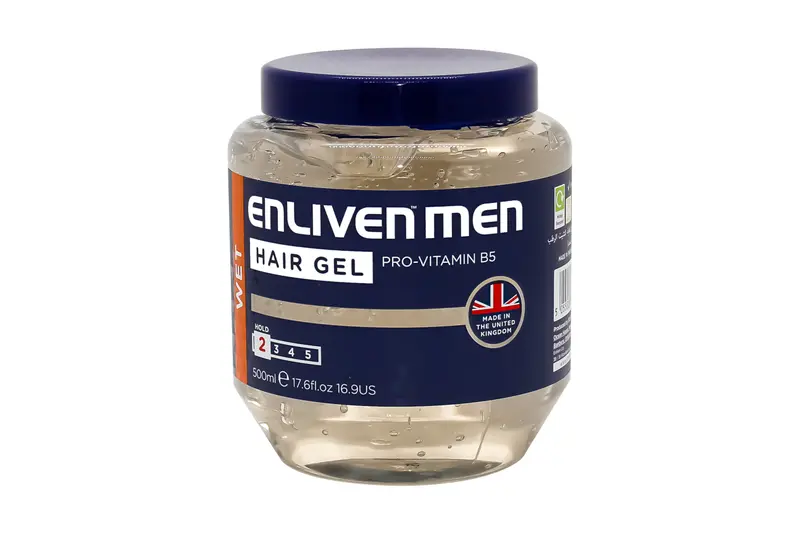 Enliven Active Gel Jar Wet Hold Hair Gel 500 Ml