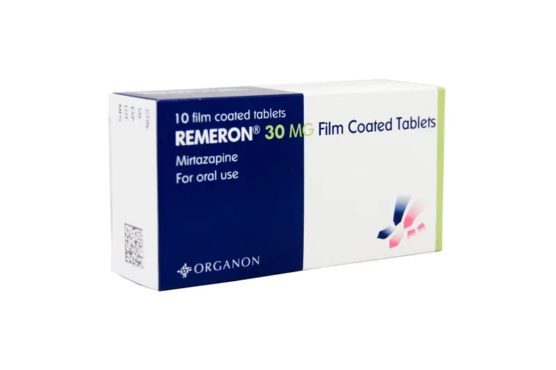 Remeron 30 Mg 10 Tab