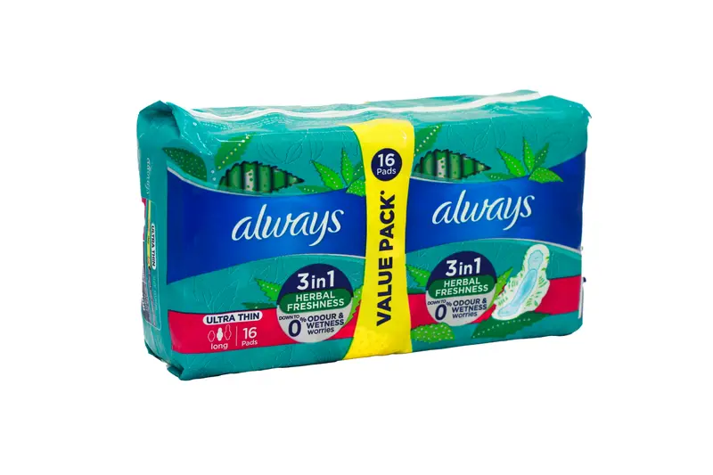 Always Ultra Thin Long 16 Pads