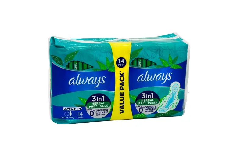 Always Ultra Thin Extra Long 14 Pads