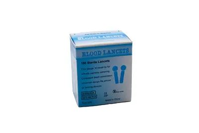 Blood Lancets 100 Sterile Lancets