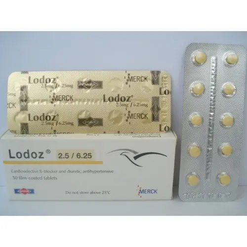 Lodoz 2.5/6.25 Mg 30 Tab